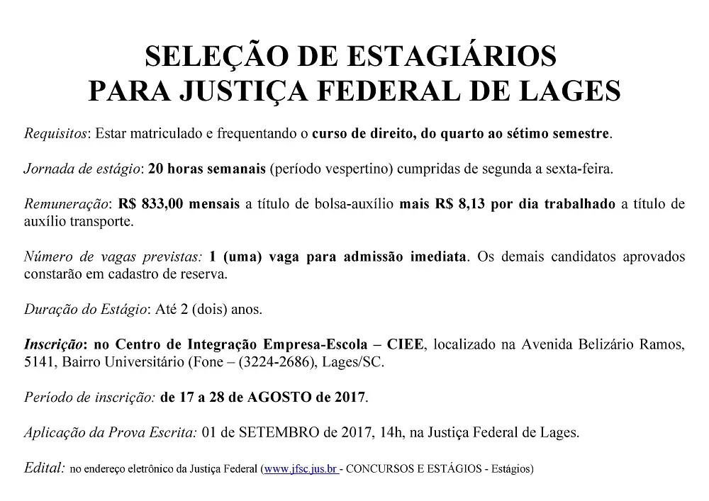 Prova - Justiça Federal