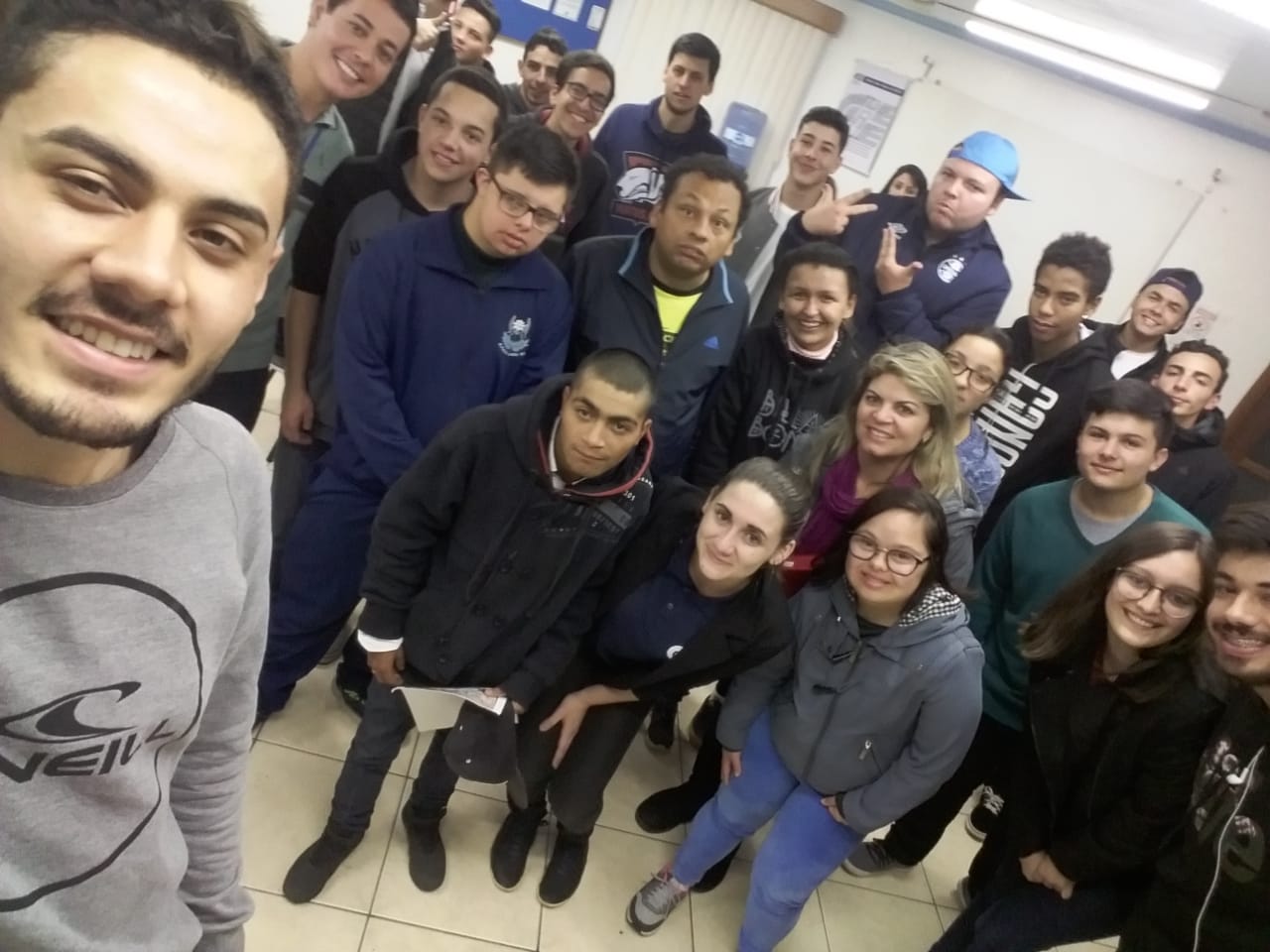 Aprendizagem de Lages recebe alunos da Apae