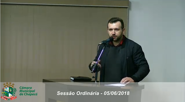Relatório de Atividades 2017 é apresentado na Câmara de Vereadores de Chapecó
