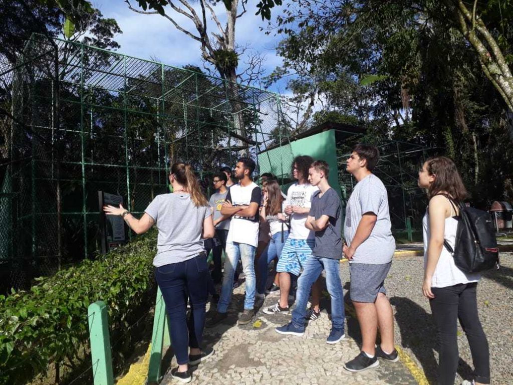 Aprendizes do CIEE Brusque conhecem Parque Zoobotânico