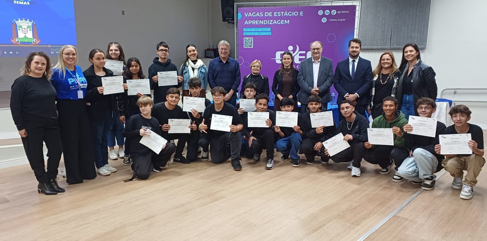 Formatura do PIT tem parceria do CIEE/SC com prefeitura de São Bento do Sul